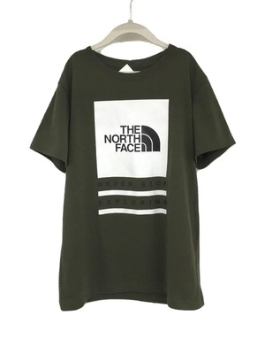 THE NORTH FACE(ザ・ノース・フェイス)プリント半袖カットソー/カーキ