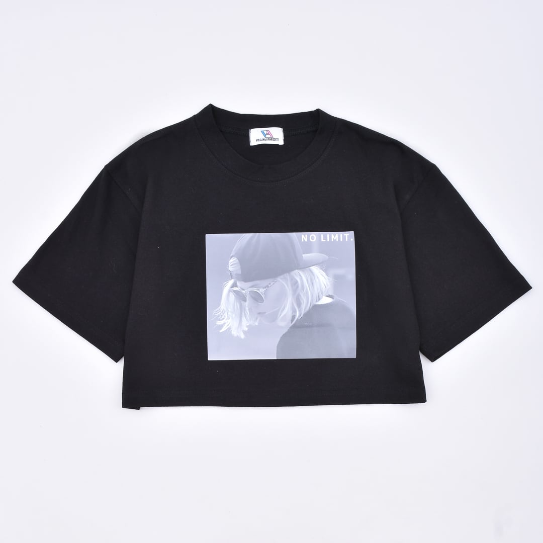 &TEAM BTW アンコールTシャツ JO ジョウ☆メンバーシップ限定 70%OFF】Popteen掲載☆ショート丈 NO LIMIT Tシャツ