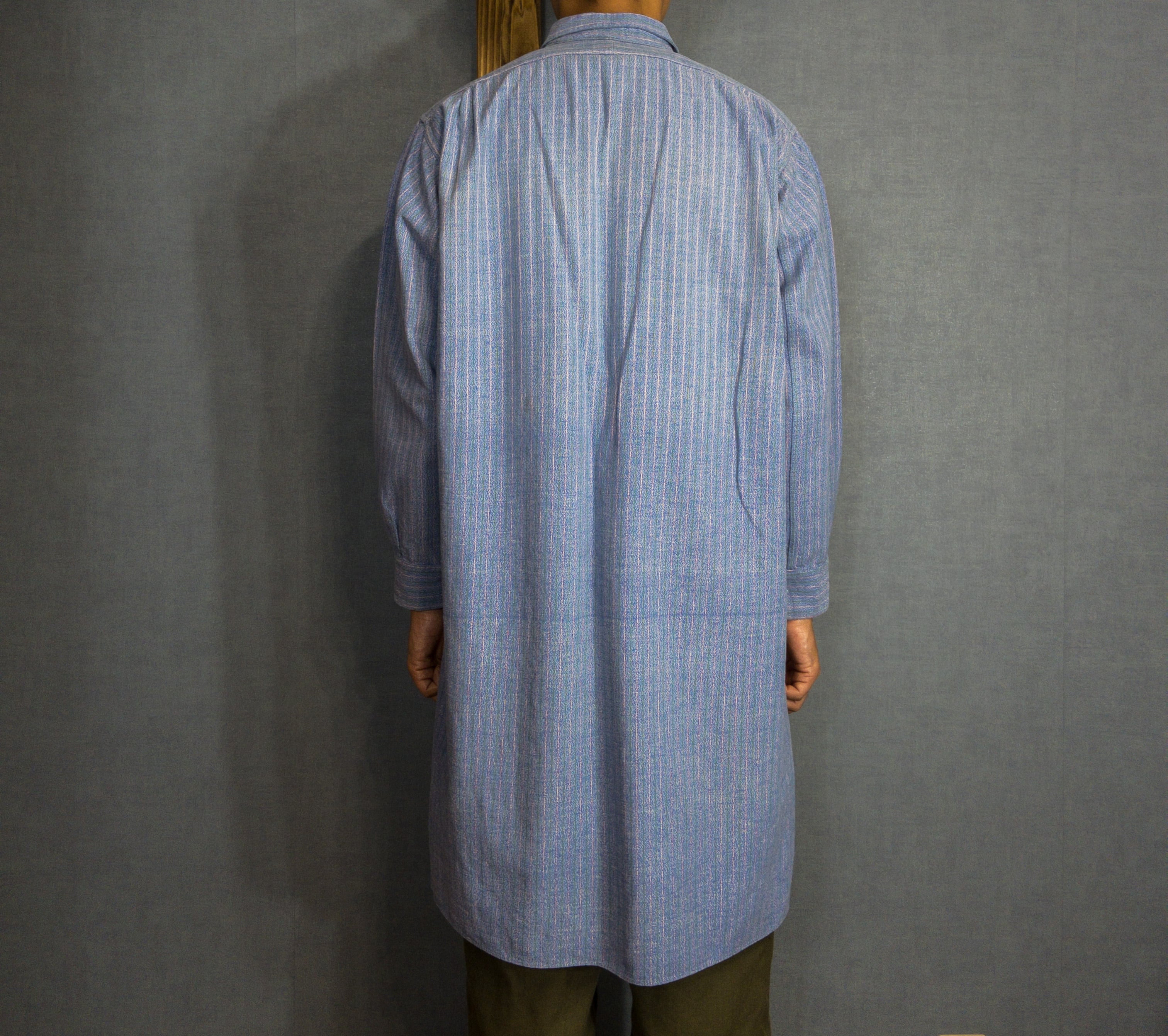 トップス 1950s- French vintage grandpa shirt 1950s- French vintage grandpa shirt