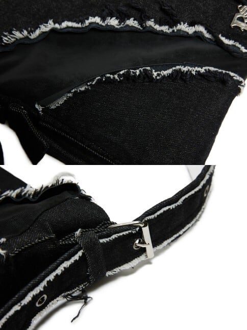 ☆ZEROBASEONE ゴヌク 着用！！【RSSC】RAW CUT DENIM 2WAY BAG