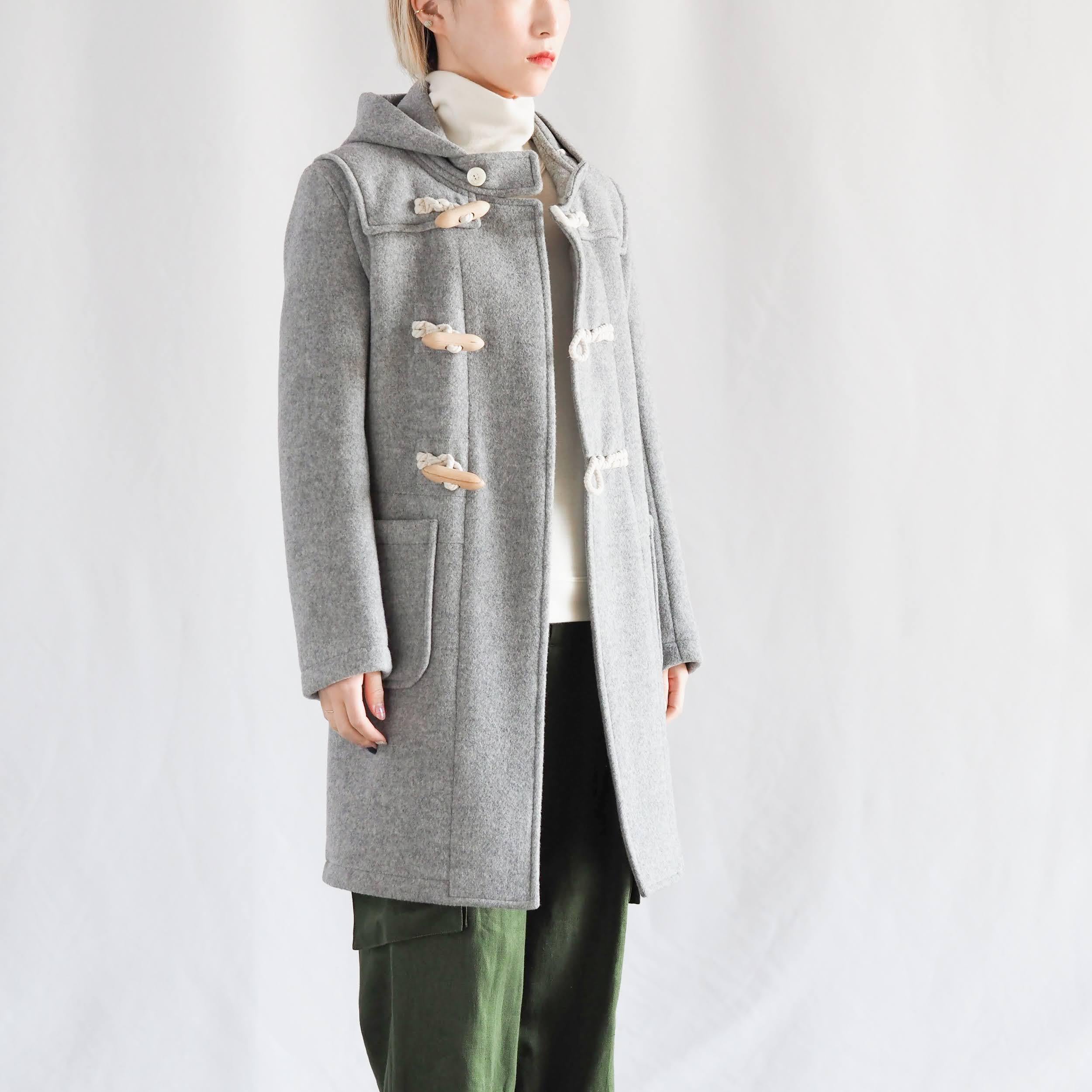 新品】Yori 2025AW ハマグリコート ライトグレー ハマグリウール