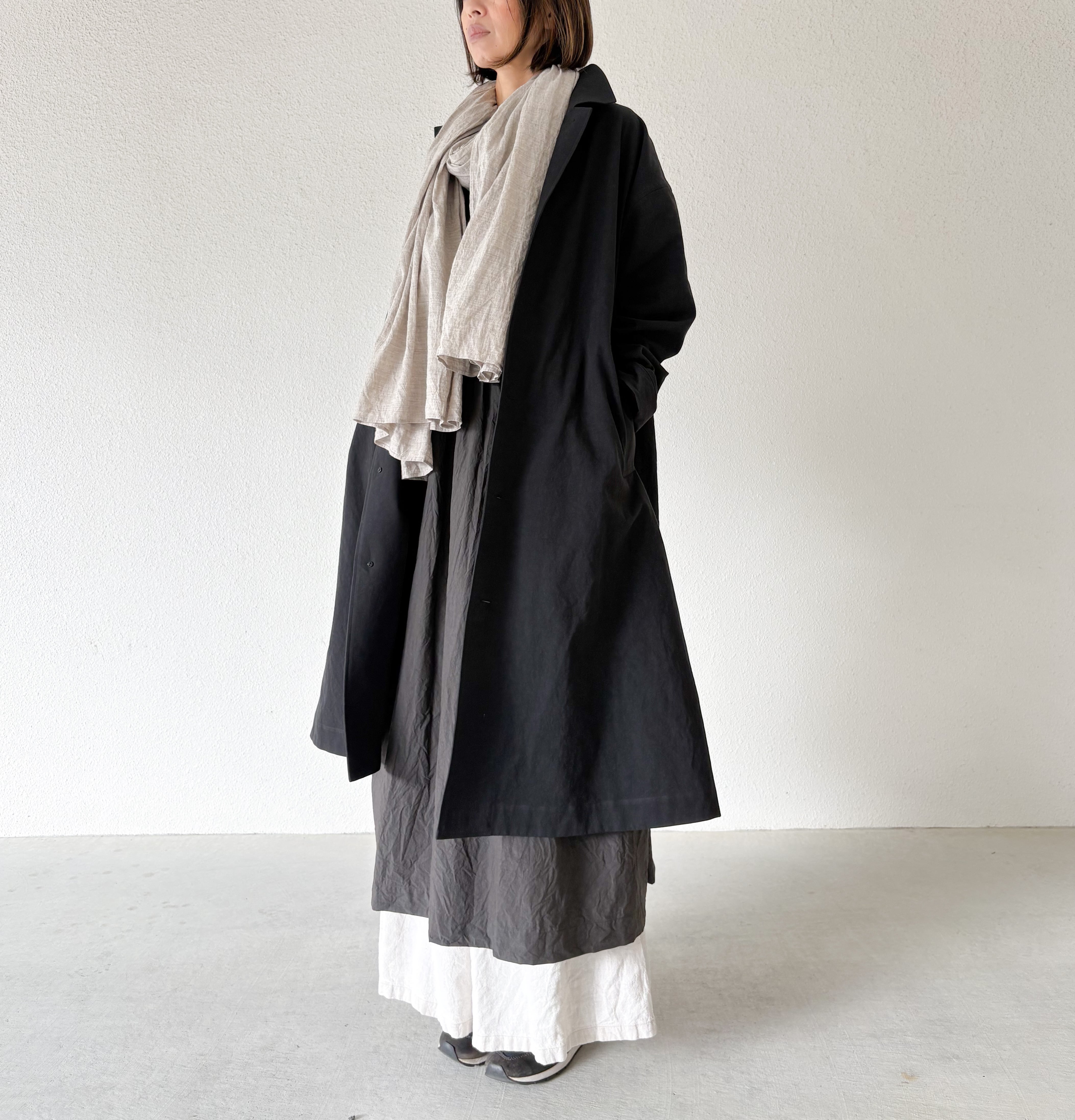 コットンポプリン バルマカーンコート(裏地付き) | Fabric-okinawa