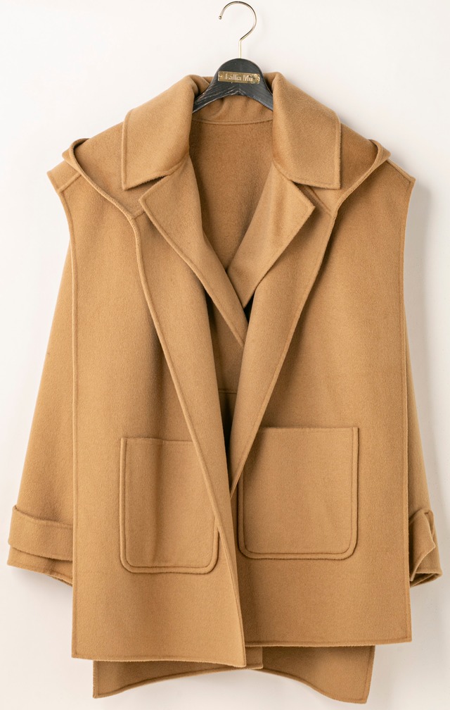 Lallia M'u (ラリア・ムー) 3WAYテーラードリバーミドルコート 2414191