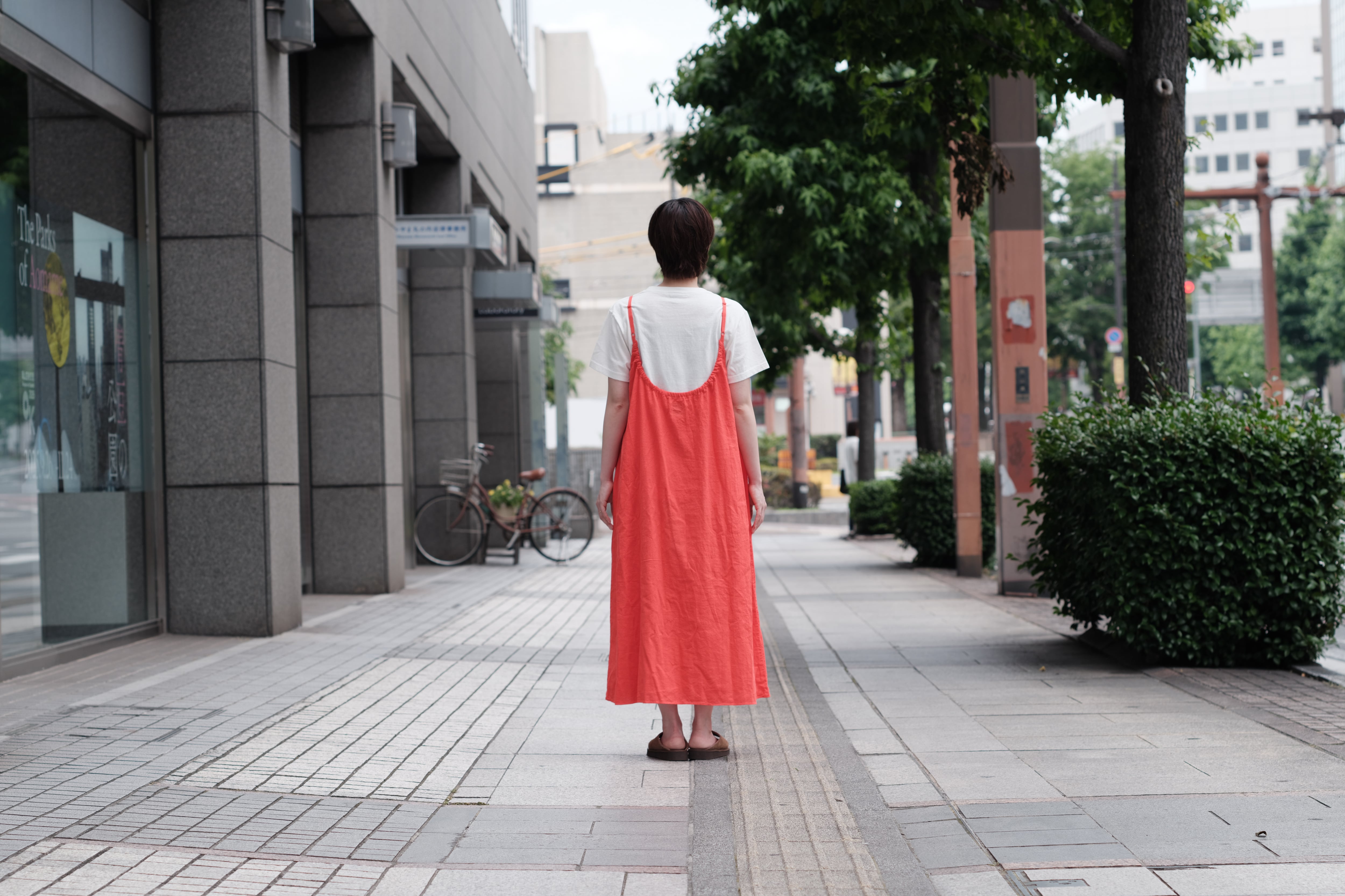 maillot】 linen rich cami OP | theater(シアター)