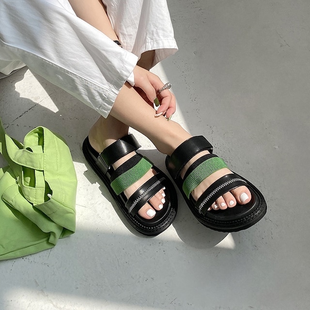 casual flat sandals 12402