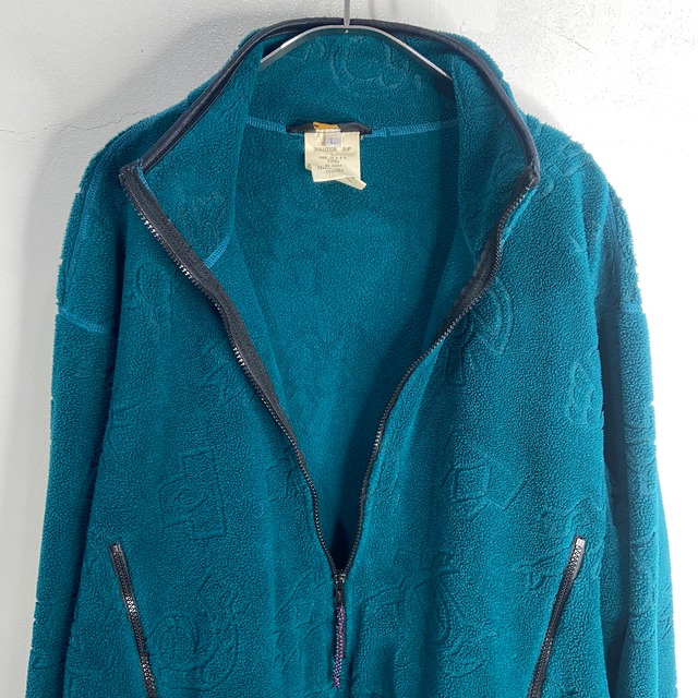 90s REI ハーフジップフリースプルオーバー ネイティブ ナスカの地上絵