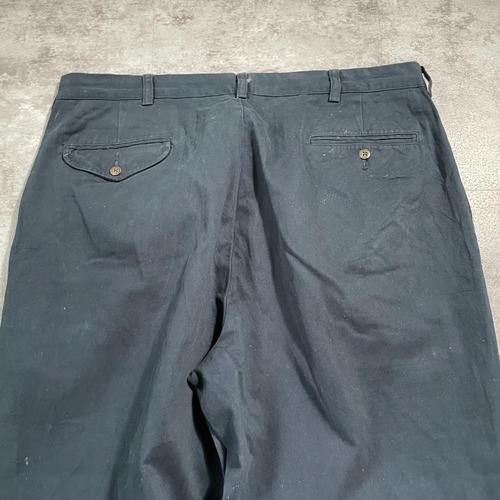 90s Polo by Ralph Lauren 38/34 ネイビーチノパンツ 詳細写真8