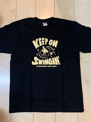 Keep On Swingin' Tシャツ ブラック