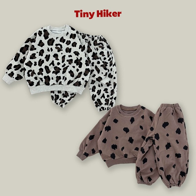 【取寄】tiny hiker｜tiny leo fleece set｜タイニーレオ裏起毛セット｜XS-XL｜kids｜25 winter