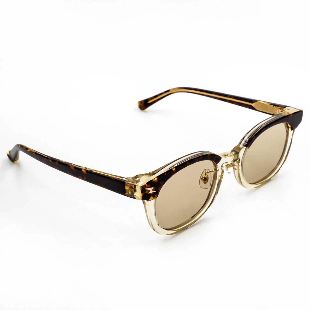 ⚡︎ Khakiレンズ / 2tone Vintageフレーム・Open my way ⚡︎ | ☆N S H☆