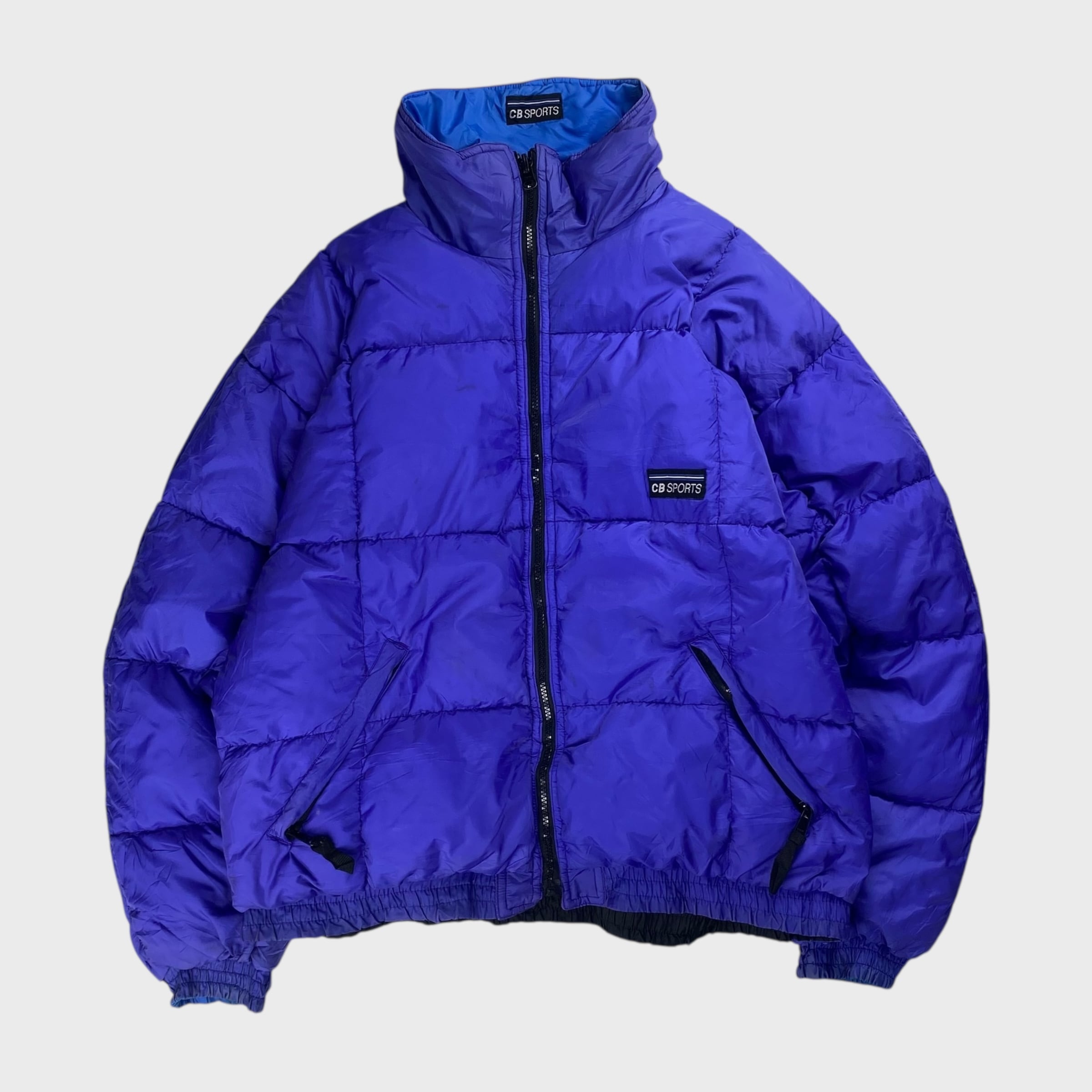 80〜90's】【リバーシブル】 CB SPORTS XL ダウンジャケット dp6409