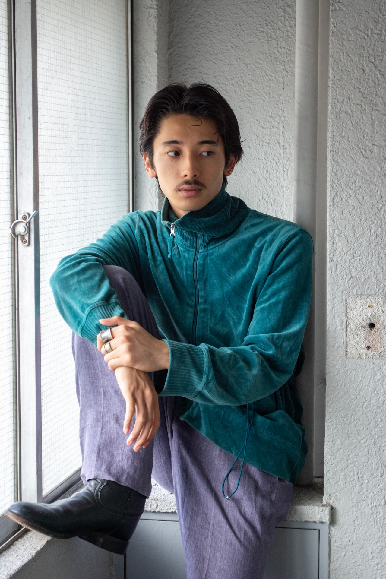 Mint Green Track Jacket