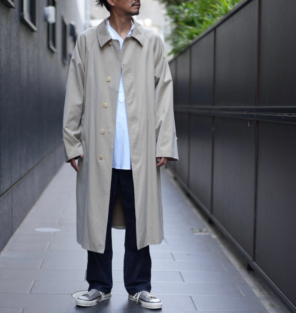 COMOLI(コモリ) / コットンギャババルカラーコート -BEIGE-(A03 COMOLI(コモリ) / コットンギャババルカラーコート -BEIGE-(A03