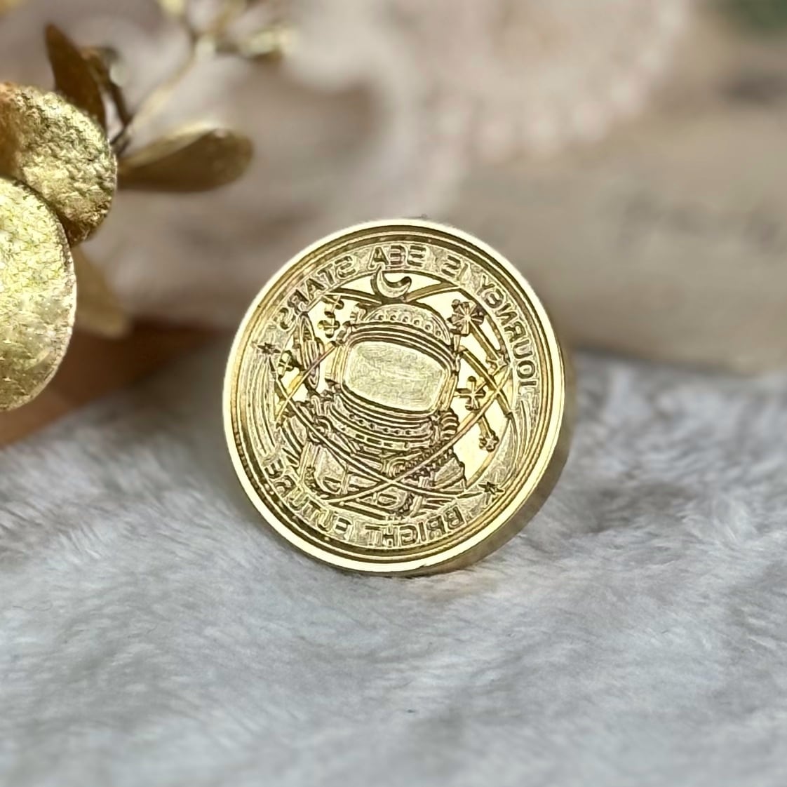 【30㎜】宇宙飛行士【スタンプヘッド】#SWH−A