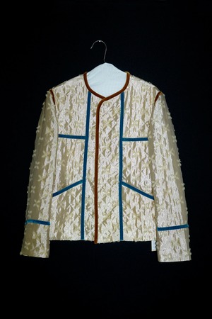 jonnlynx - shiny jacquard jacket