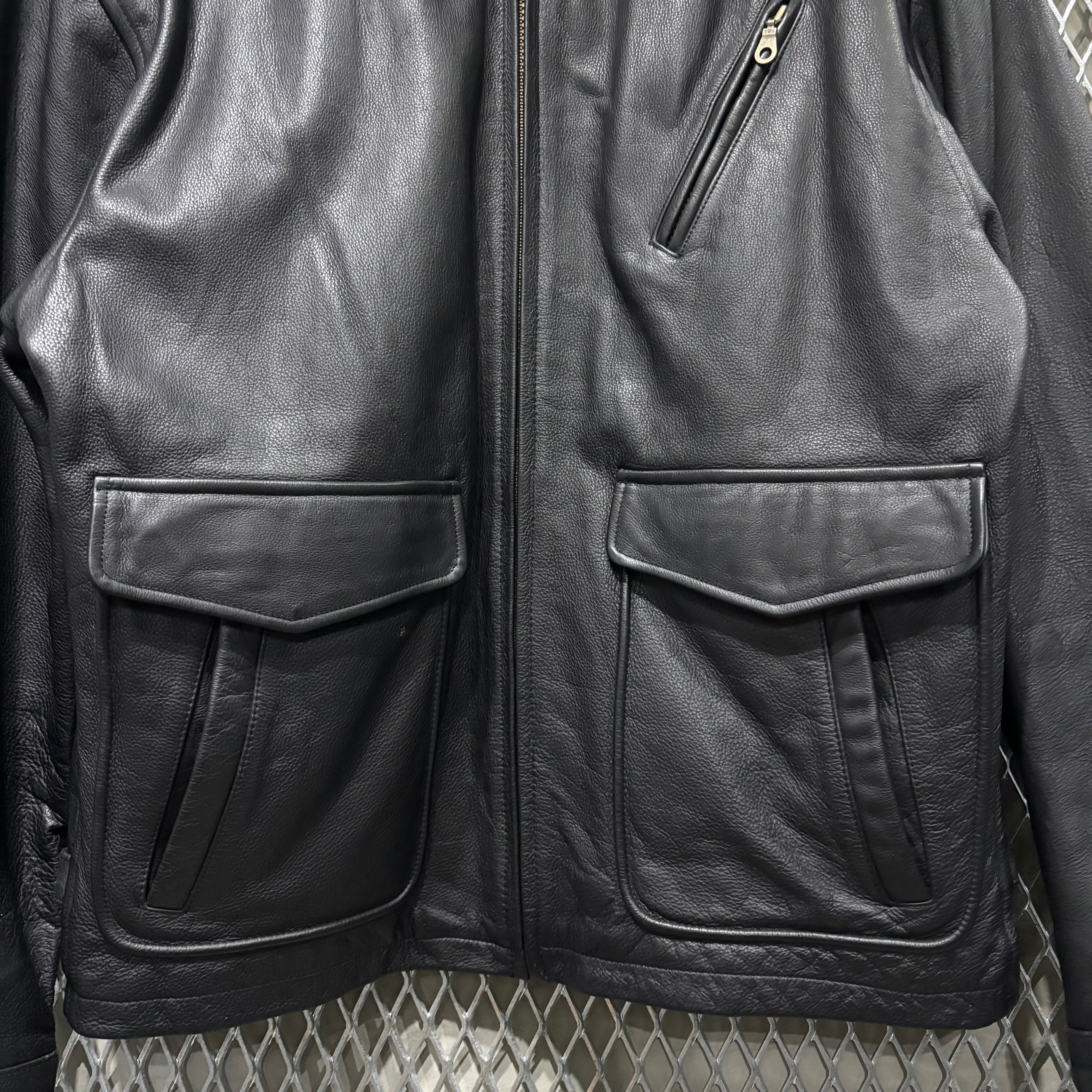 90~00s【St John's Bay】Leather Jacket | the Holic vintage clothing