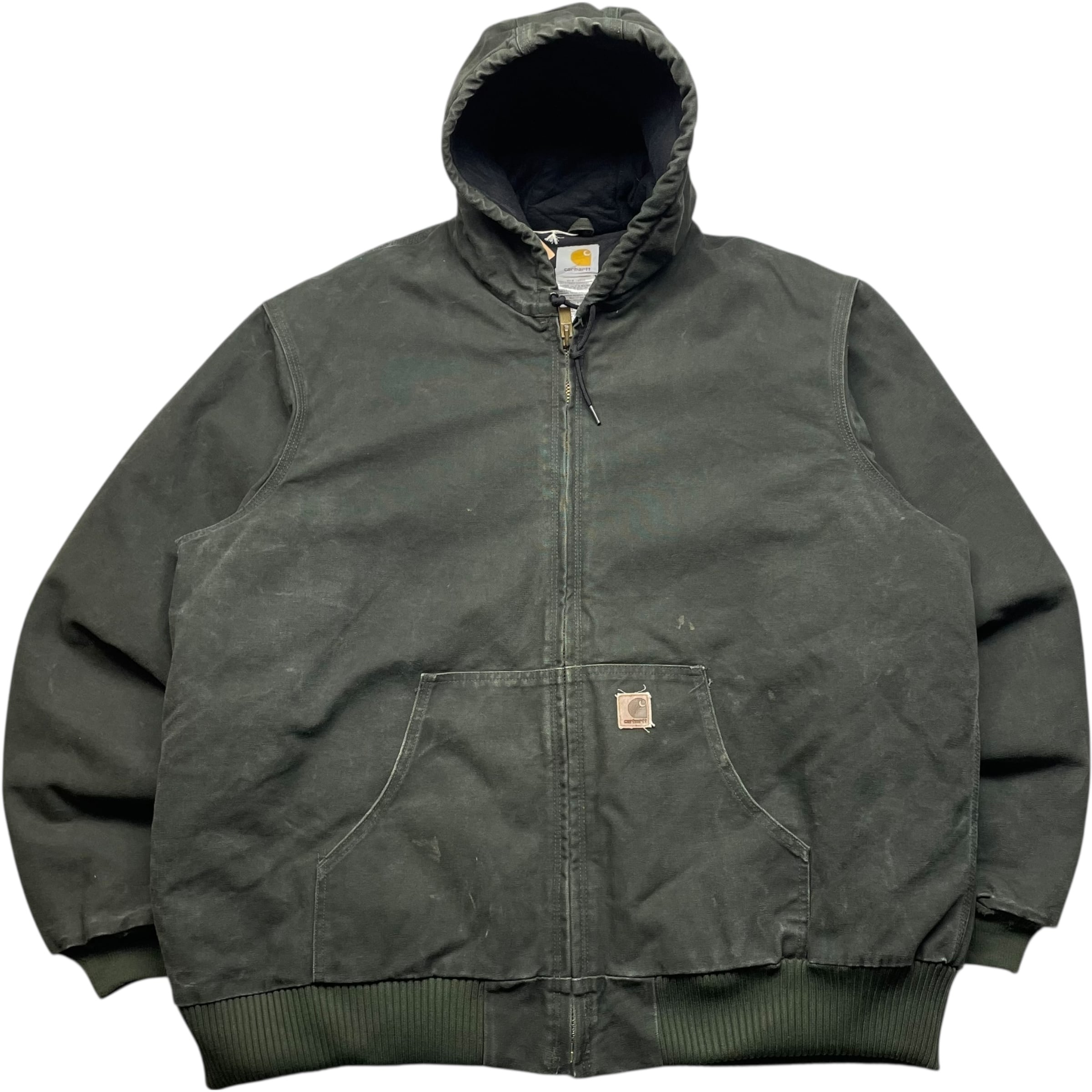 《XXL TALL》 Carhartt カーハート アクティブジャケット ワークジャケット ビッグサイズ オーバーサイズ モスグリーン MOS no.9420