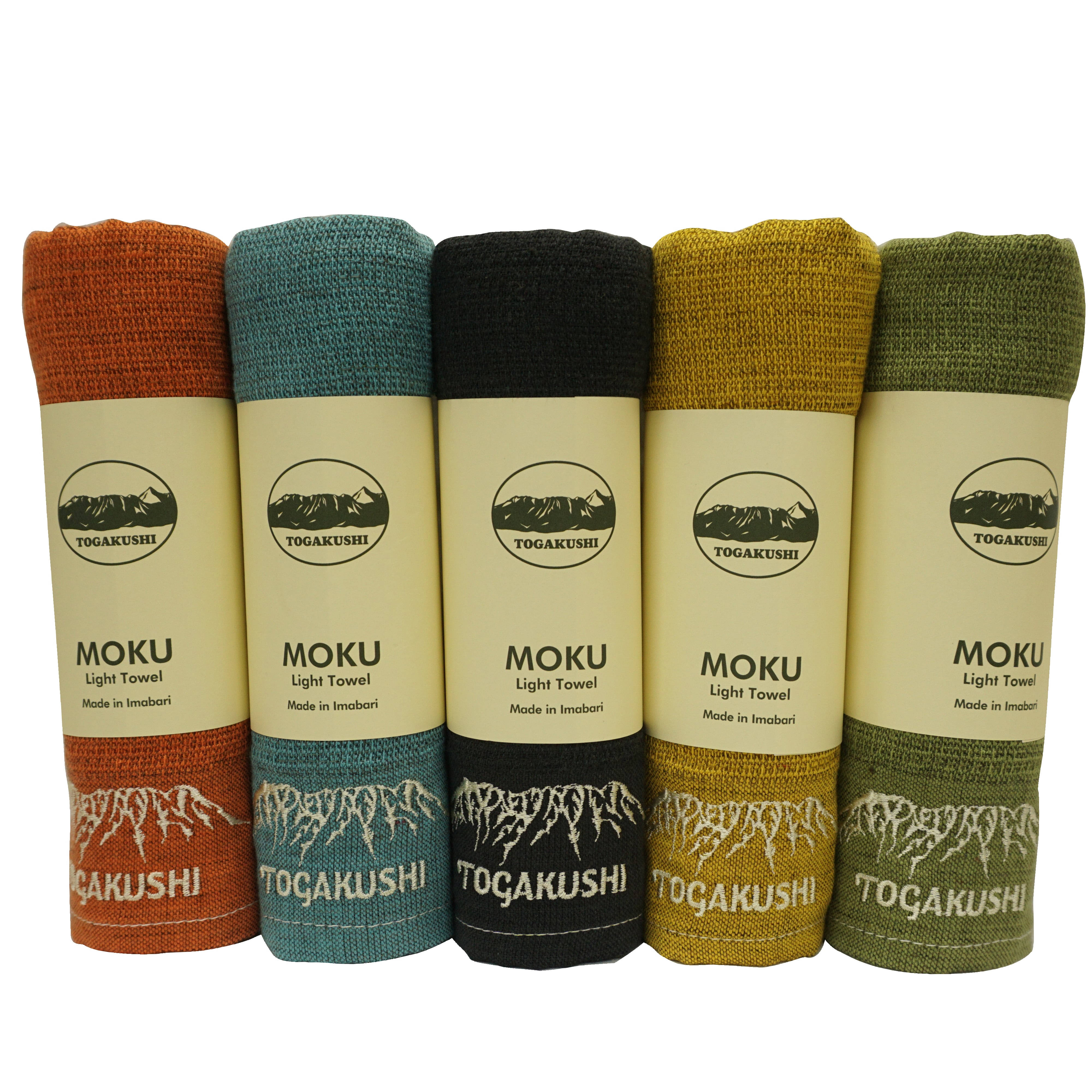 アウトドアタオルMOKU　Mサイズ　戸隠山刺繍