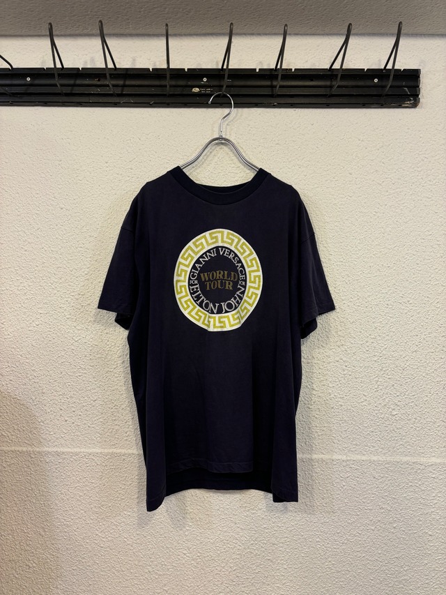 90s made in USA ELTON JOHN×GIANNI VERSACE T-shirt | maar select 