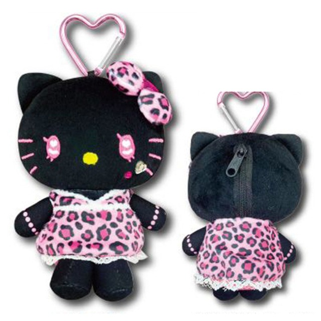 サンリオマスコットポーチギャル3 KT BK(8313742)