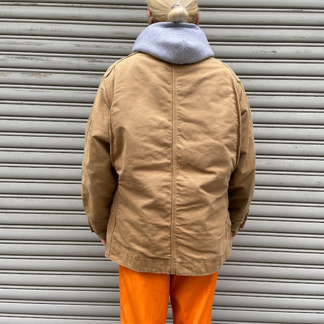 Carhartt 60s 70s ミシガンチョアコート　サイズ44 デカCボタン