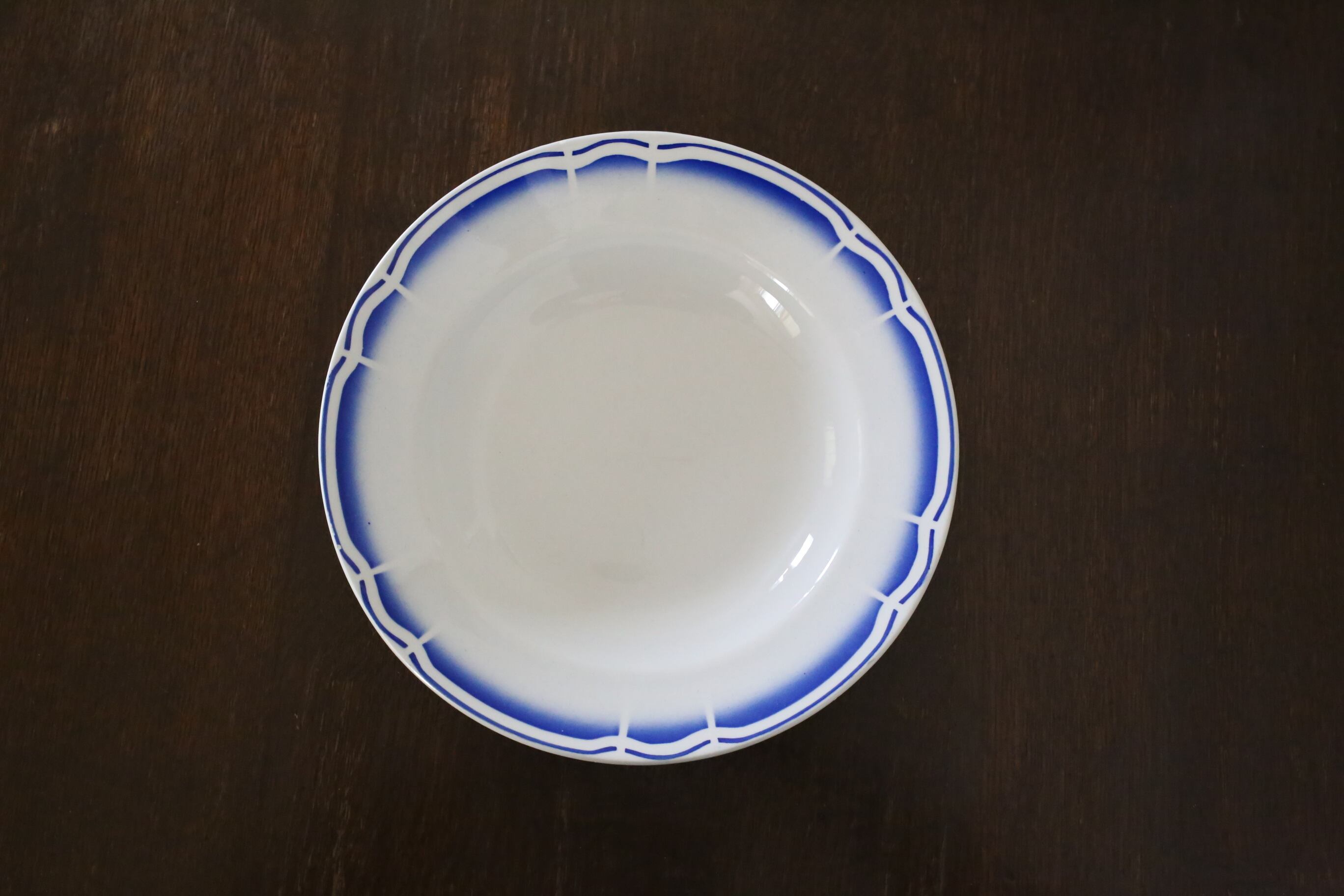 フランス アンティーク ヴィンテージ Badonviller バドンヴィレー 深皿