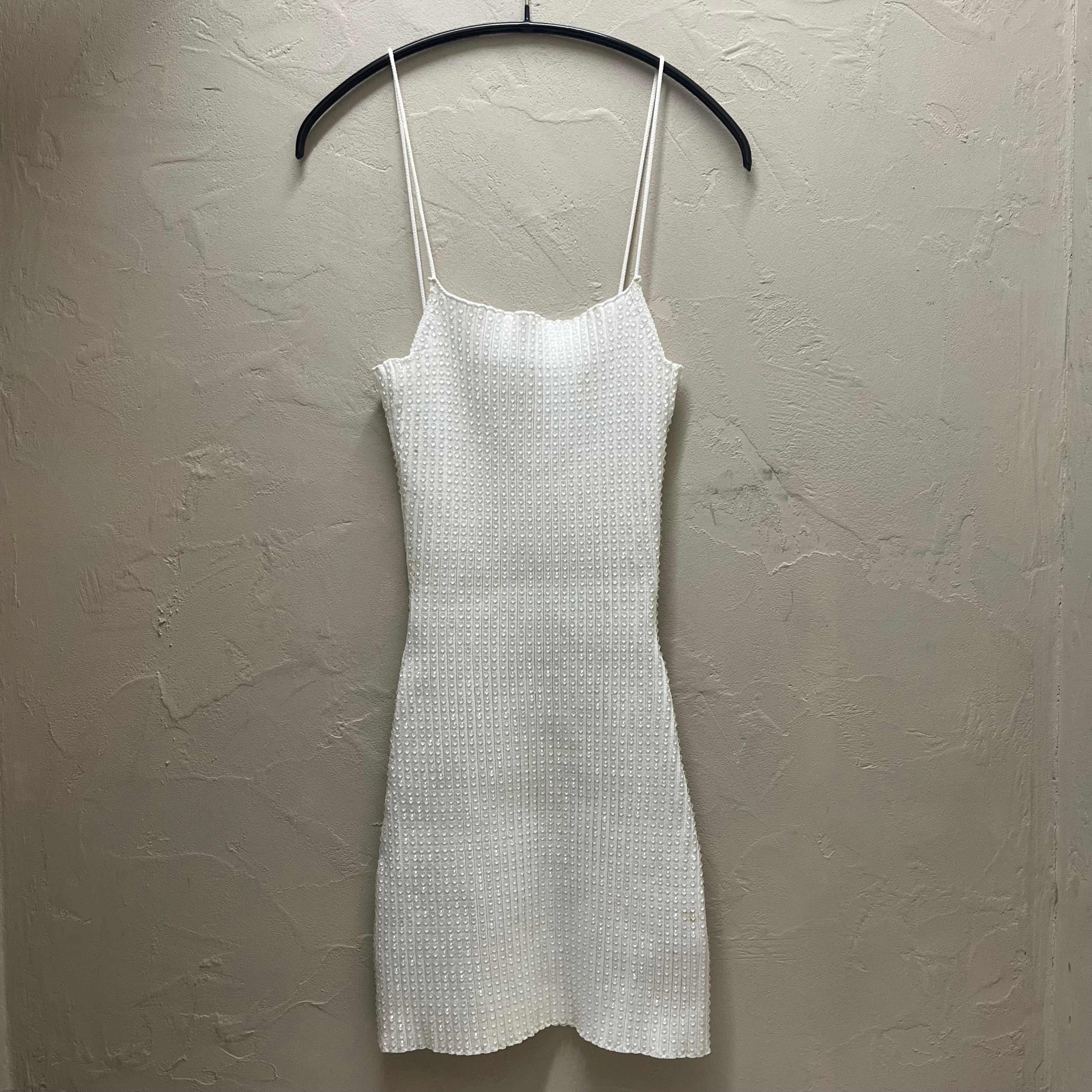 Alexander Wang アレキサンダーワン Crystal-embellished Minidress  