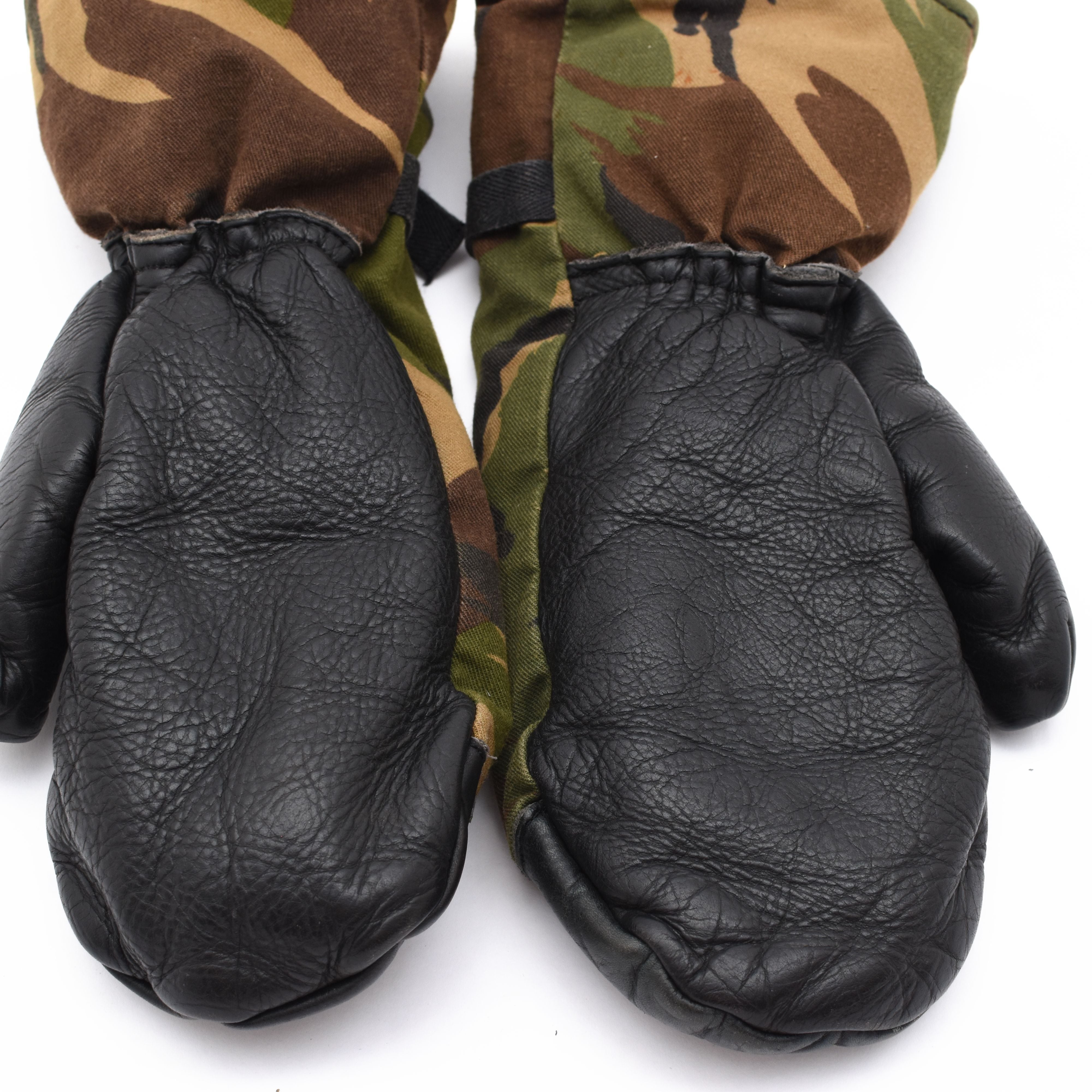 Vintage オランダ軍 迷彩 ミトングローブ DPM 防寒 手袋 | 古着屋 grin