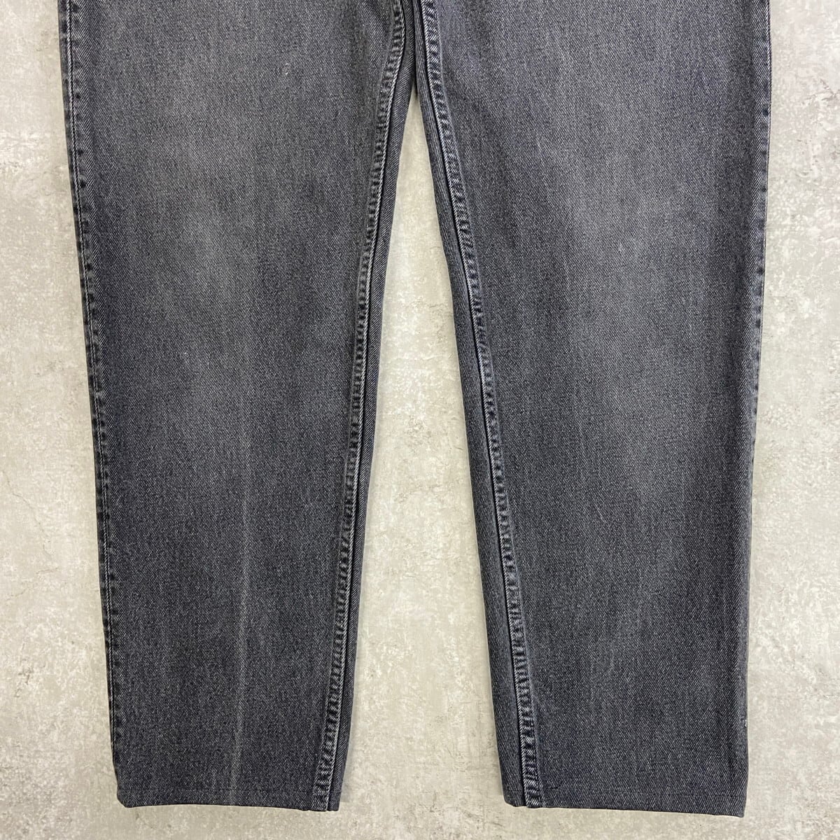 90年代 USA製 Levi's リーバイス 550 テーパード ブラックデニムパンツ