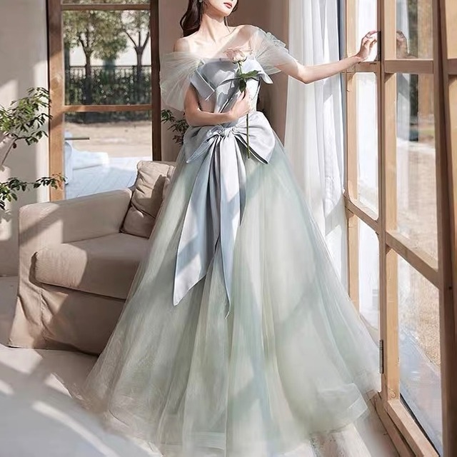 ブルー カラードレス　cbl_dress001
