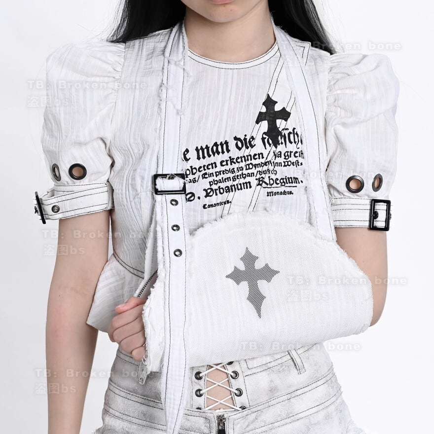 サブカル 服 地雷系 通販 バッグ Broken bone ロリパン ゴシック