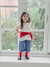 【取寄/韓国直送】LITTEL HI 26/SM ロエシャーリングブラウス|夏服|韓国子供服