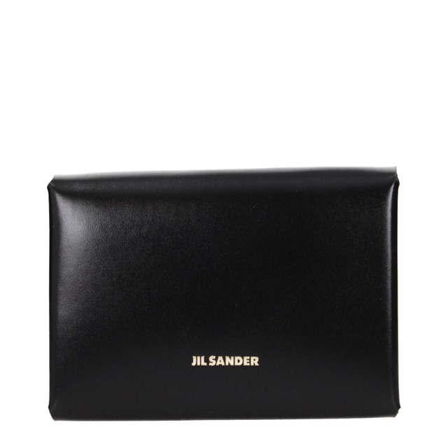 【新品】JIL SANDER ジルサンダー レディース 小物 レザー ブラック JSPU840170WUS69186V001