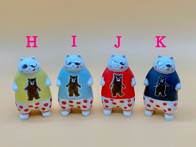 真夏の浮かれボス猫 ダサＴクマ  H〜K