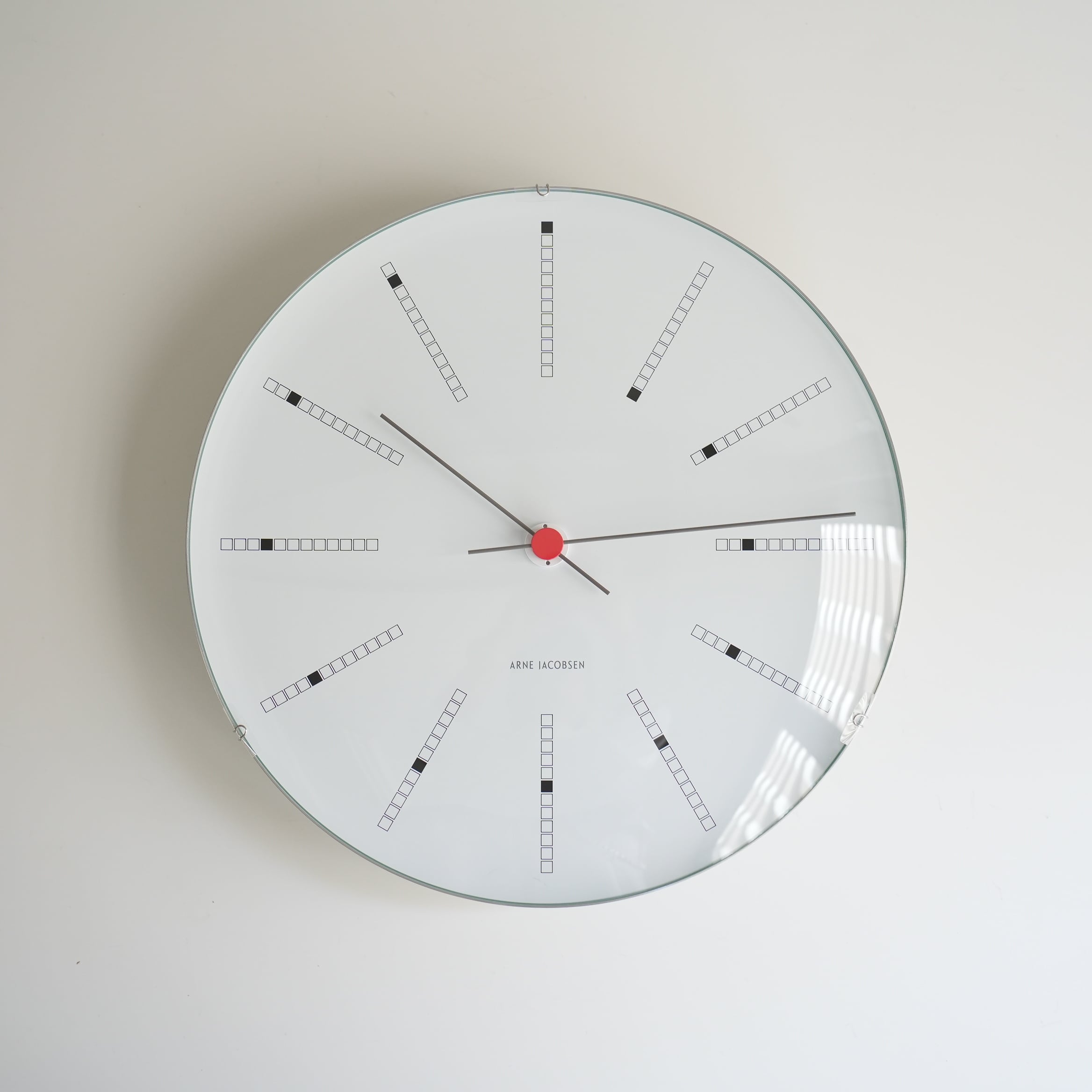 ARNE JACOBSEN Wall Clock Bankers 290mm | LAND Lifestyle Shop