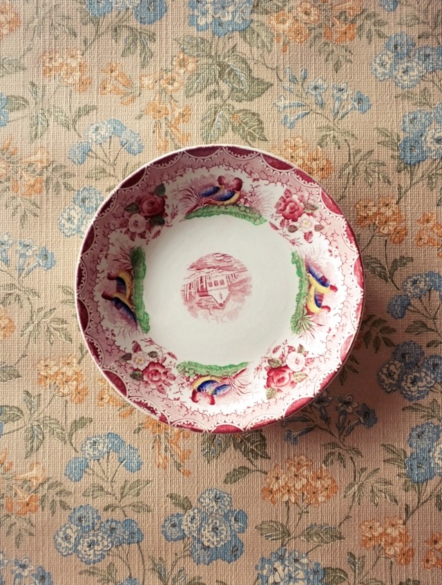 19世紀  フランス 36.5c おお巨大な白よ！白の集約と重厚なオーバルプレートb アンティーク