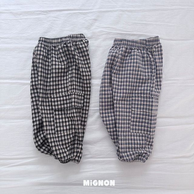 【取寄】mignon|louis cargo pants|ルイカーゴパンツ|XS-JM|kids&jr|26 autumn