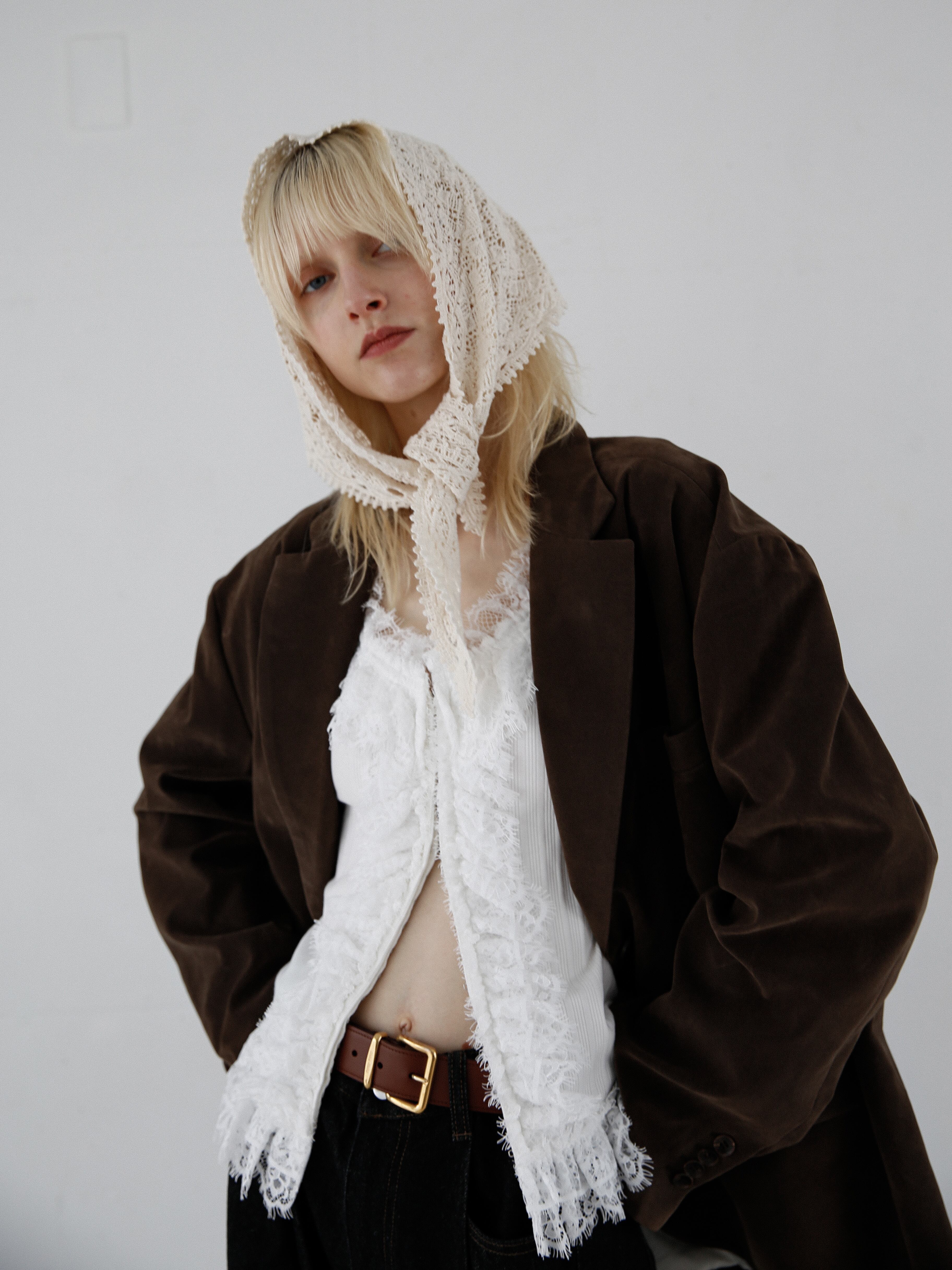 2way lace combi tereko tops | Katrin TOKYO