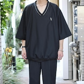 dead stock half sleeve nylon pullover