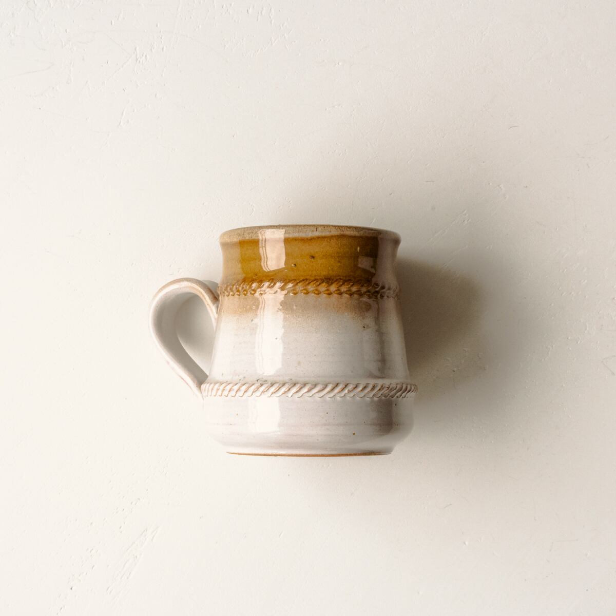 Pottery Coffee Mug (Latte Brown)