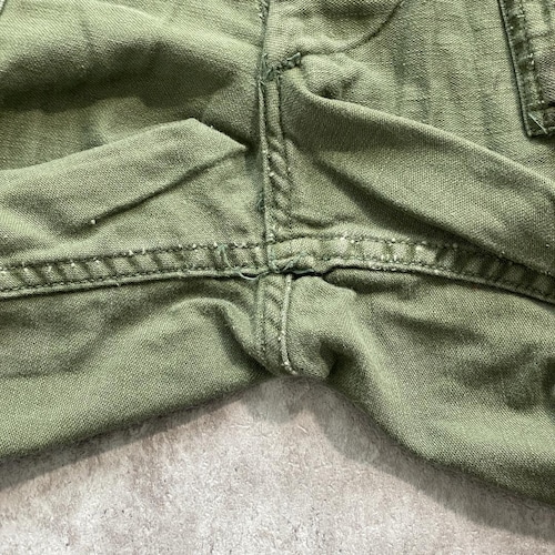 60-70s アメリカ軍 実物 OG107 ベイカーパンツ 36/31 詳細写真6