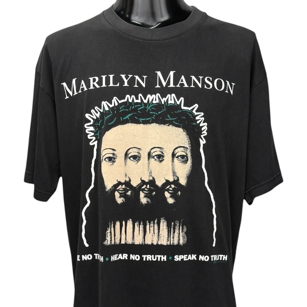「マリリン・マンソン」Tシャツ「 Lサイズ」 MARILYN MANSON】マリリンマンソン 