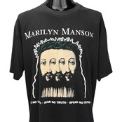 【MARILYN MANSON】マリリンマンソン "BELIEVE" 90's Vintage Tシャツ