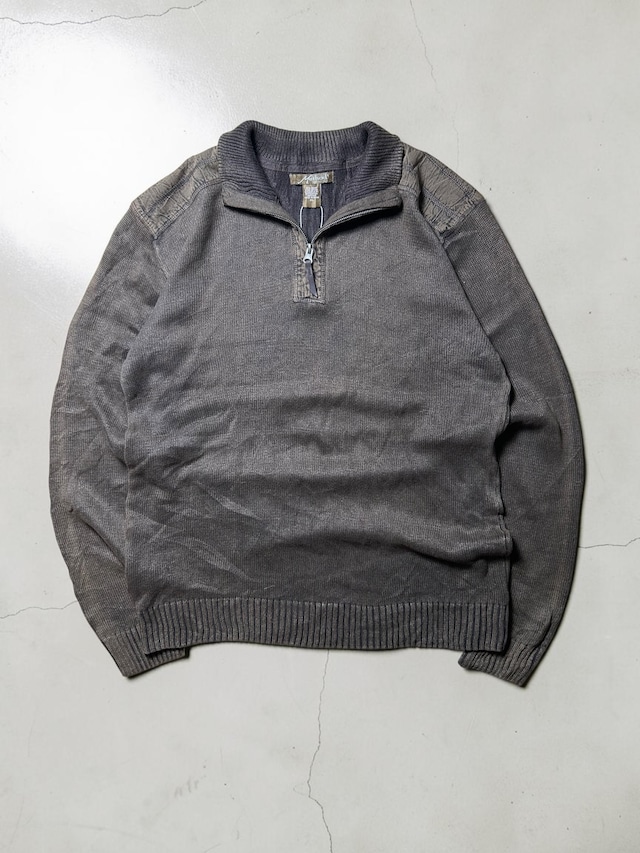 Method Half-Zip Mock Neck Knit Sweater