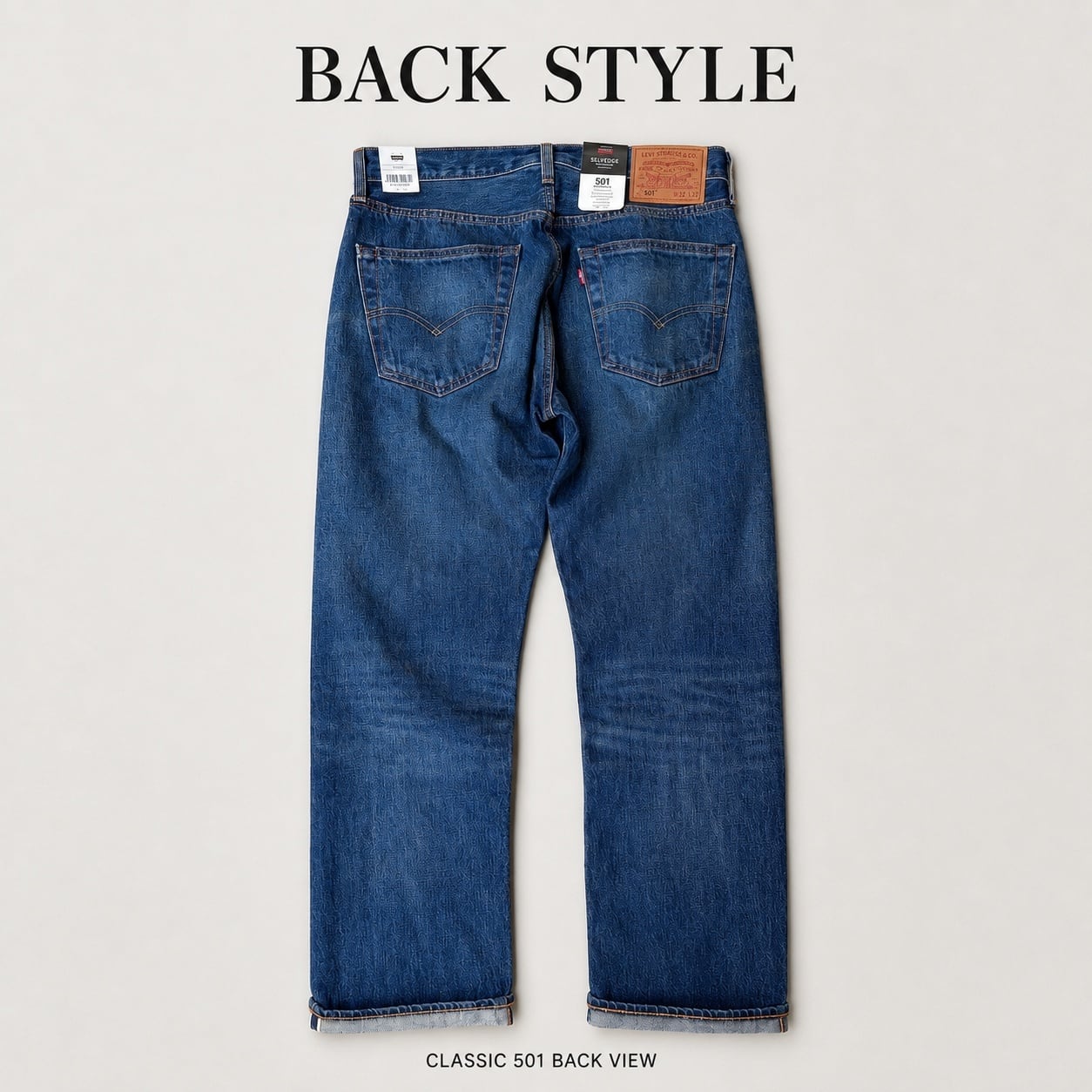 LEVI'S リーバイス 501 ORIGINAL セルビッジ デニム メンズ ジーンズ