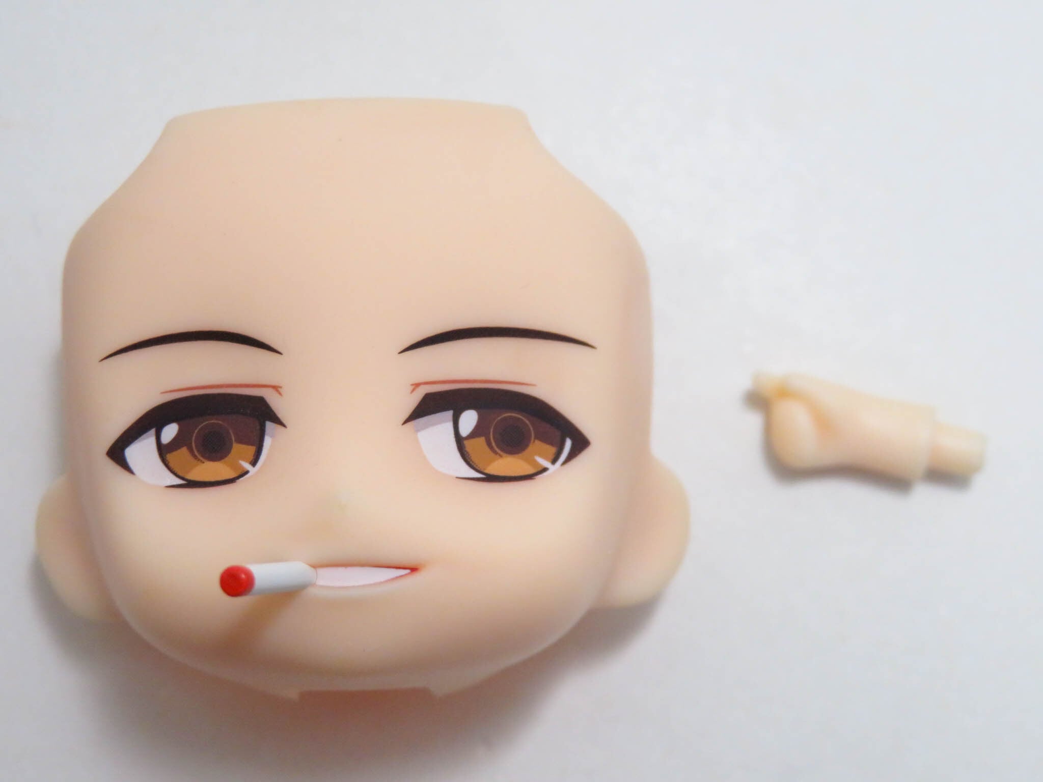 再入荷(A-ランク)【940】 葉修 顔パーツ タバコ顔 ねんどろいど