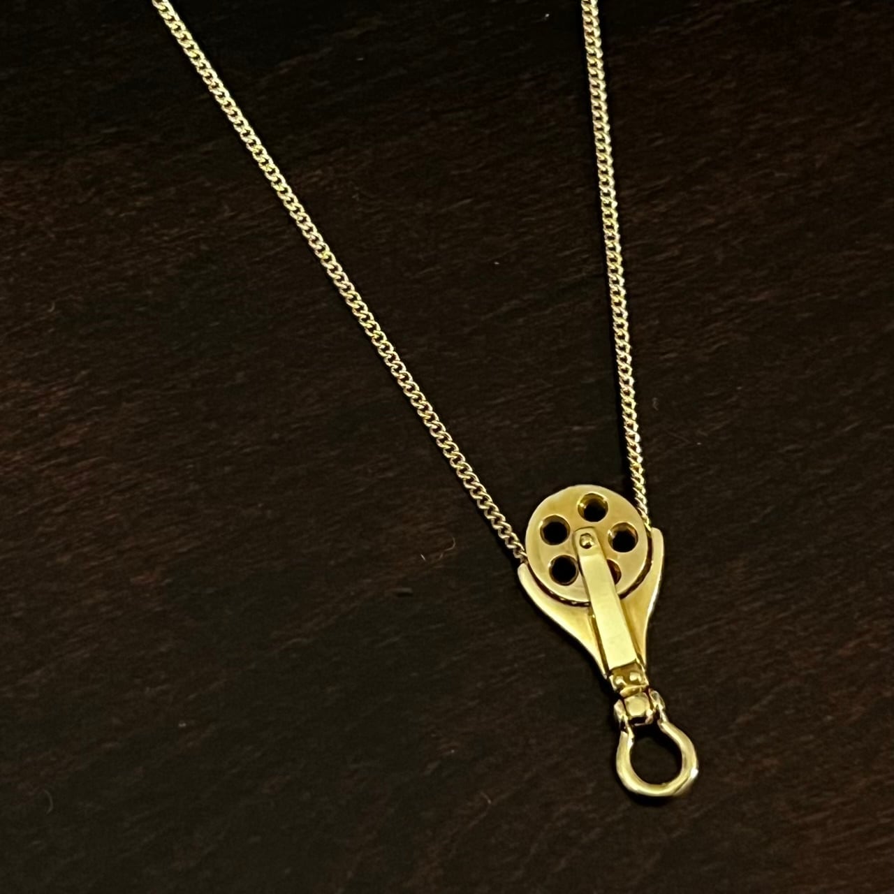 VINTAGE TIFFANY & CO. x RALPH LAUREN 18K Gold Nautical Pendant