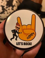 ZEBABY SPECIAL ITEM: LET'S ROCK COMPACT DOUBLE MIRROR (税込）