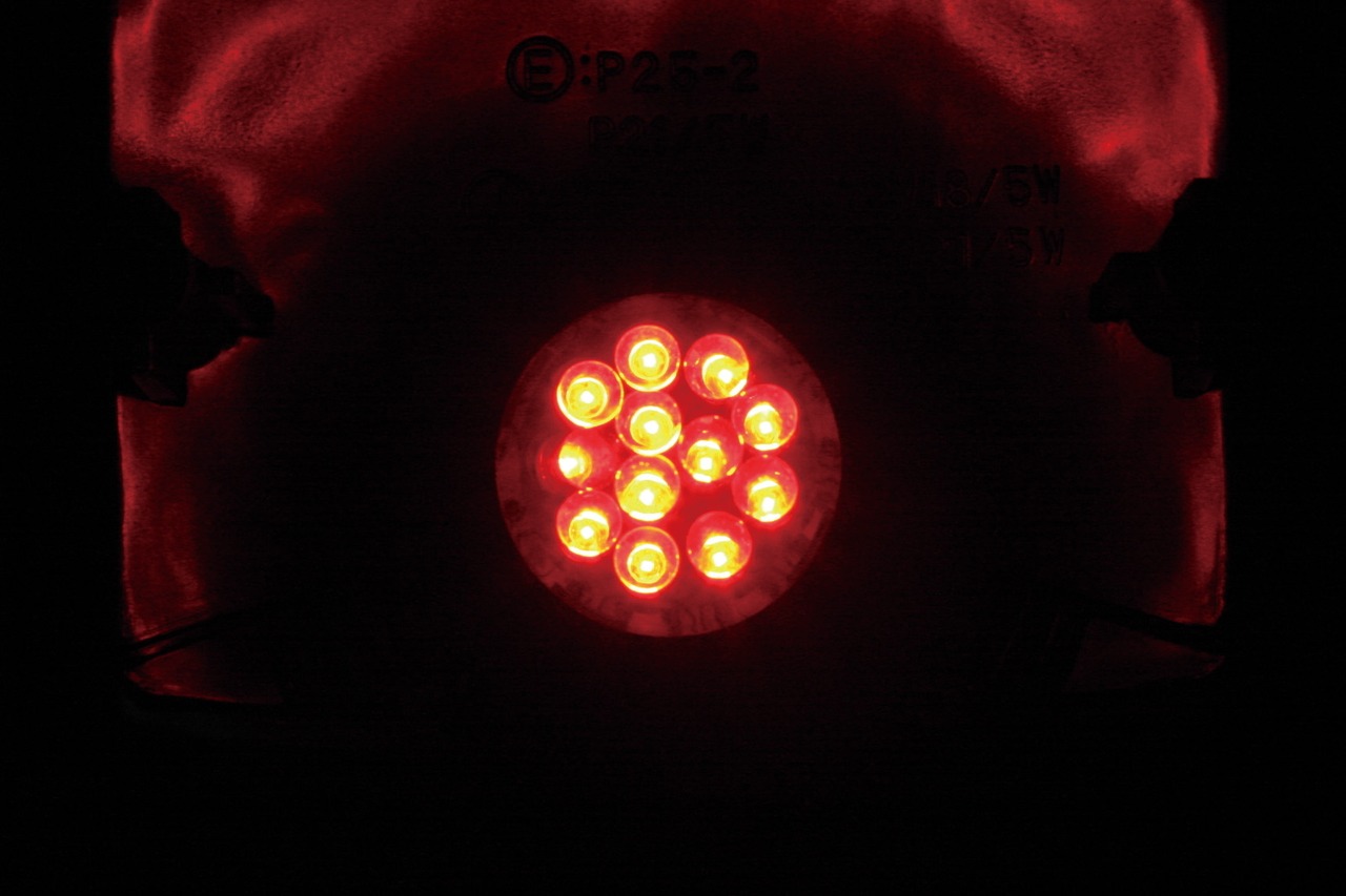 LED Taillight Valve RED