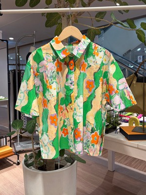 水彩アートカラーシャツ［Color:グリーン］通常価格￥10230→特別価格￥8690